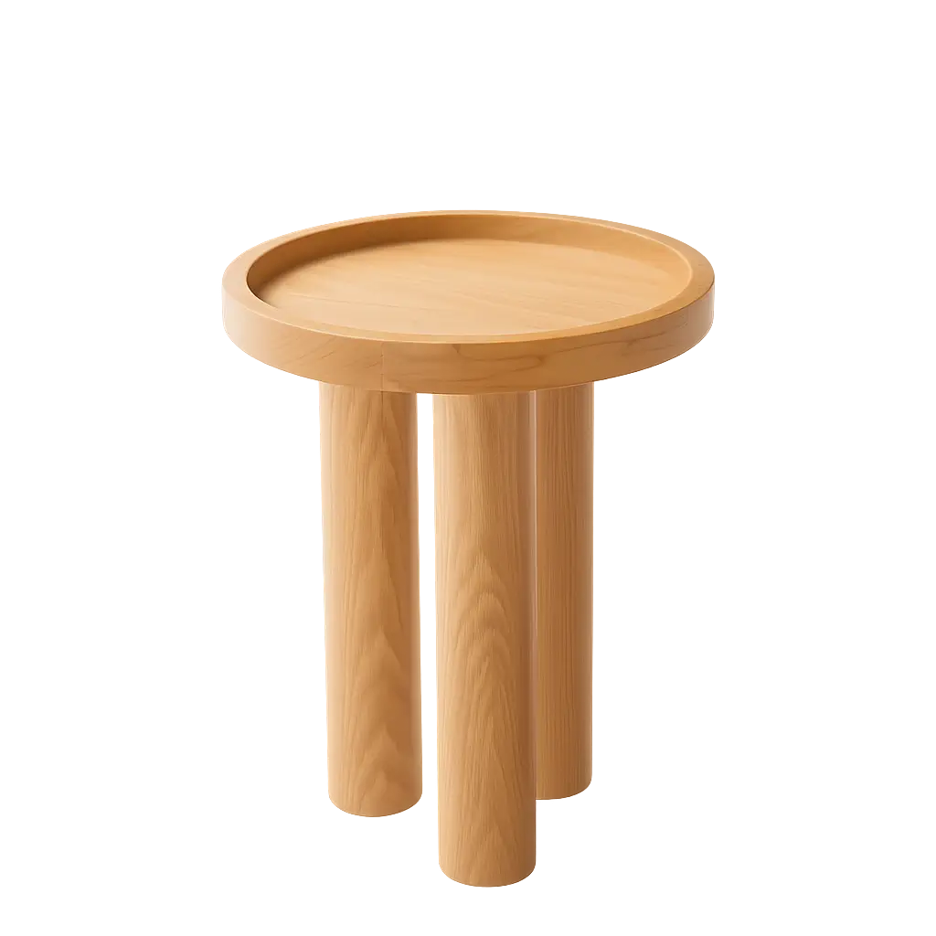 Delta Round Side Table