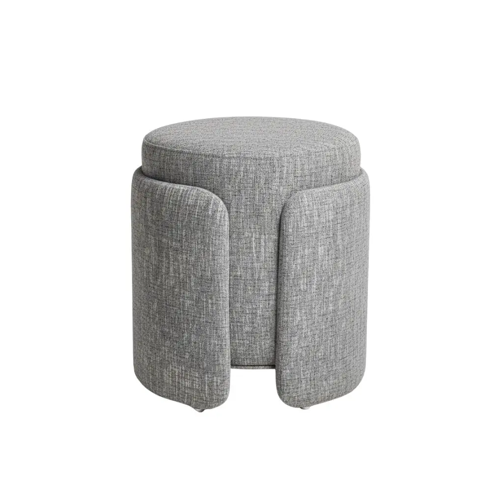 Alpha Full Upholstered Stool - Image 5