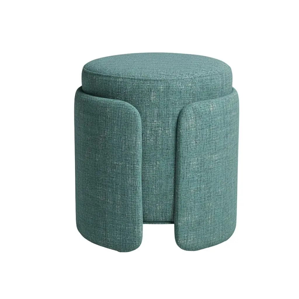 Alpha Full Upholstered Stool - Image 2