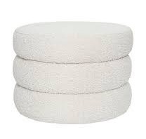 Bali Pouf - Fully Upholstered With High Quality Fabrics