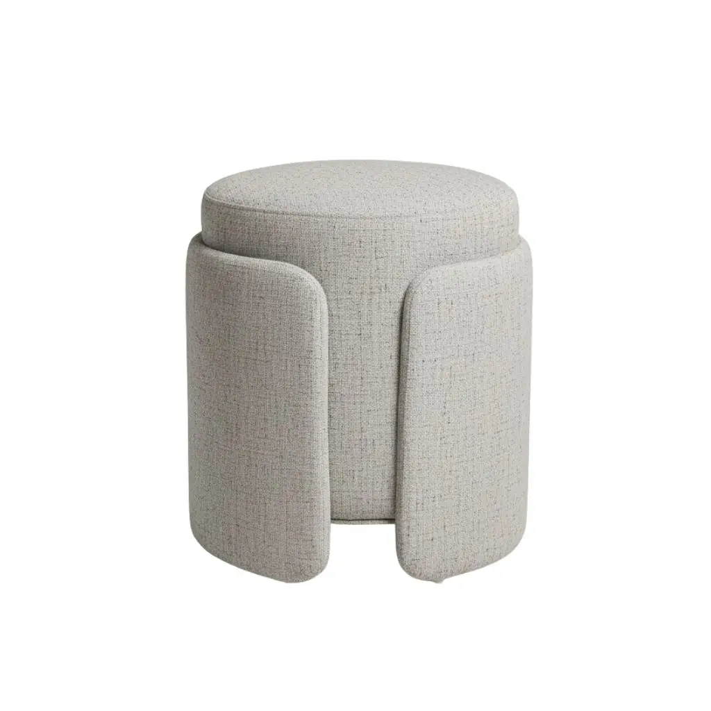 Alpha Full Upholstered Stool